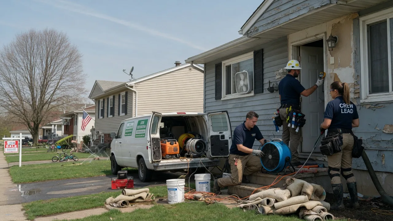 Flood Cleanup in Clive, IA near me